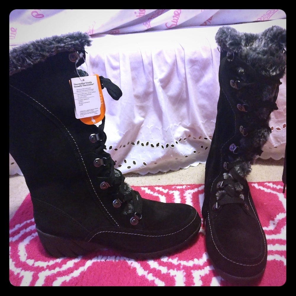 Warm waterproof winter boots